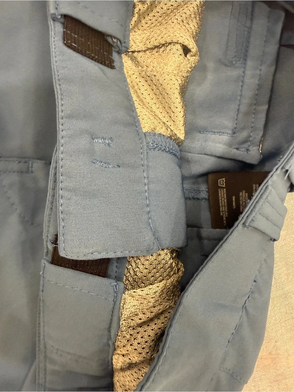 NWOT Huk Kids Slate Blue Pursuit Shorts Size L